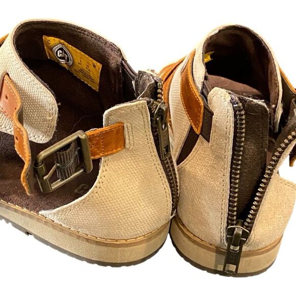 CATERPILLAR CAT Sunswept Gladiator Sandals Womens 5 Tan Gorpcore Utility Outdoor - Picture 6 of 10